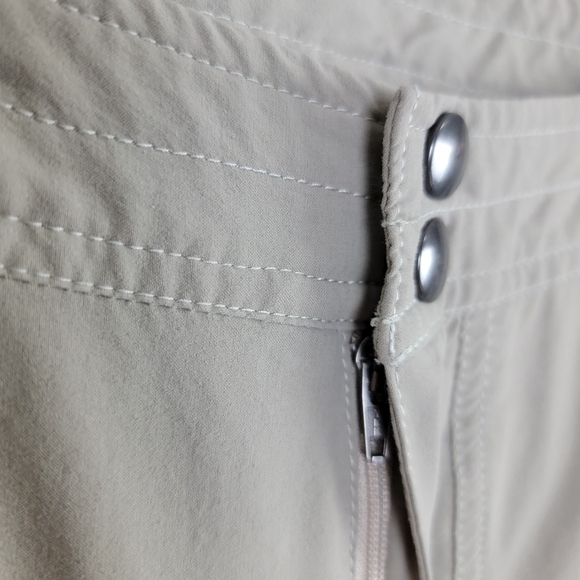 Kuhl Tan/Khaki Horizon Convertible Hiking Outdoor Active Pants/Shorts Sz 6 Short - Picture 5 of 16